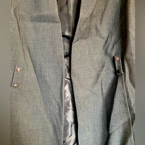 Women’s gray wrap dress size 6 by Calvin Klein